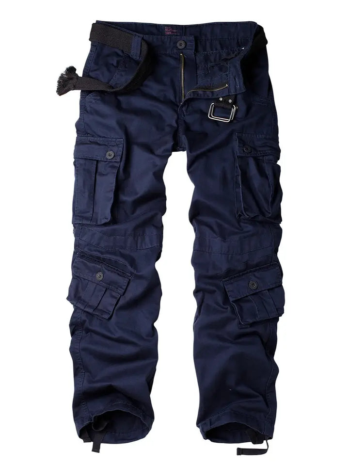 Cargohose mit lockerer Passform und mehreren Taschen - Shane
