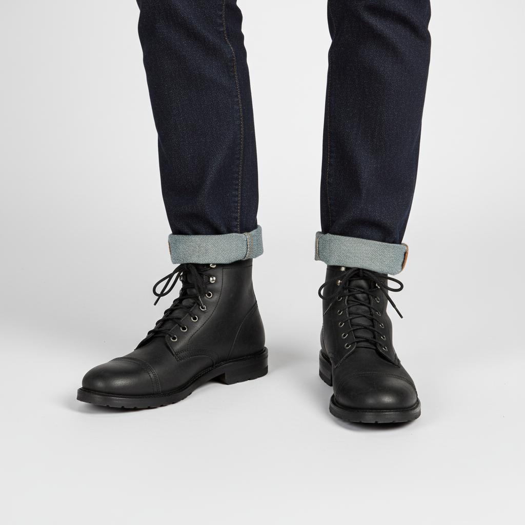 Retro-Lederschuhe Für Herren - Leonard