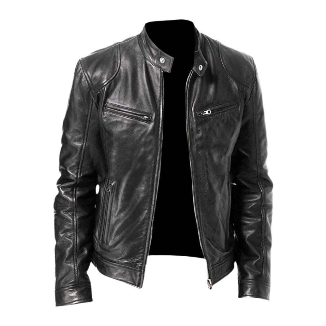 Herren-Lederjacke – elegant und langlebig, im modernen Stil