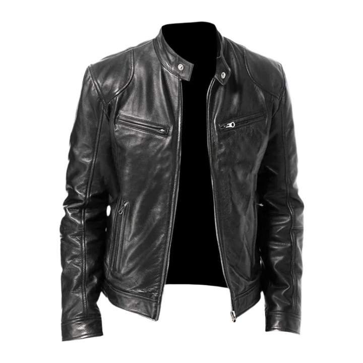 Herren-Lederjacke – elegant und langlebig, im modernen Stil