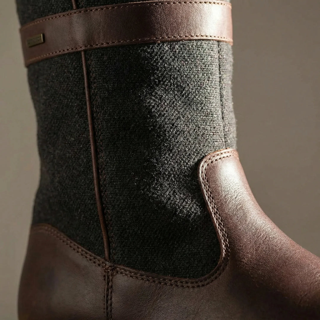 Robuste Damenstiefel mit Schnallen - Sheila