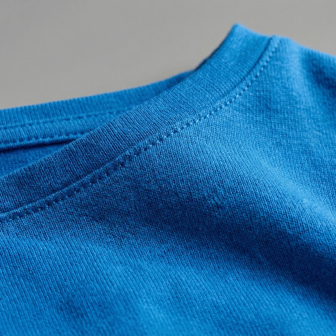 Rundhals-Shirt mit 3/4-Ärmeln - Lucienne