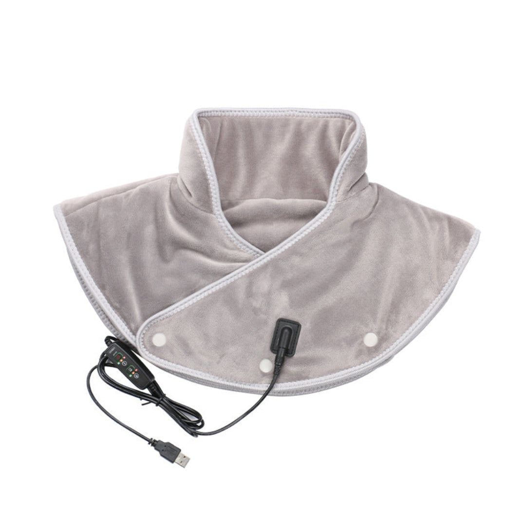 Wärmekissen für Nacken und Schultern mit Massage per USB