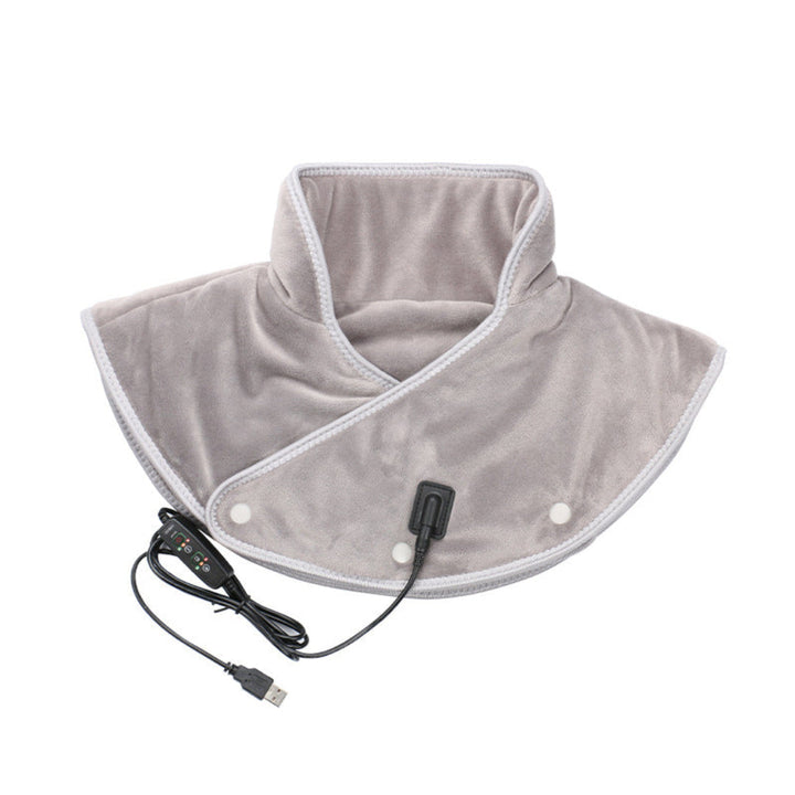 Wärmekissen für Nacken und Schultern mit Massage per USB