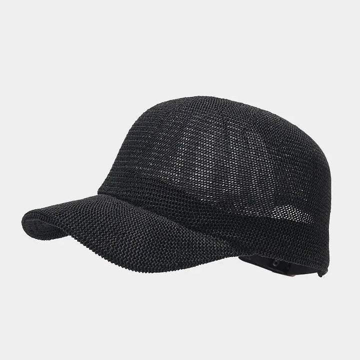 Modisch geflochtener Sonnenhut mit breiter Krempe - Stil SunWeave