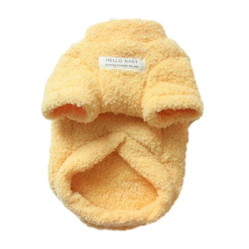 ElitePaw WelpenWintermantel | Warmer, dicker Hundepullover für Winterspaziergänge