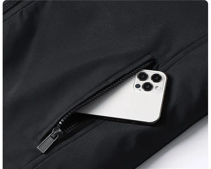Wasserdichte Herrenjacke – leichter Regenmantel, bequeme Passform