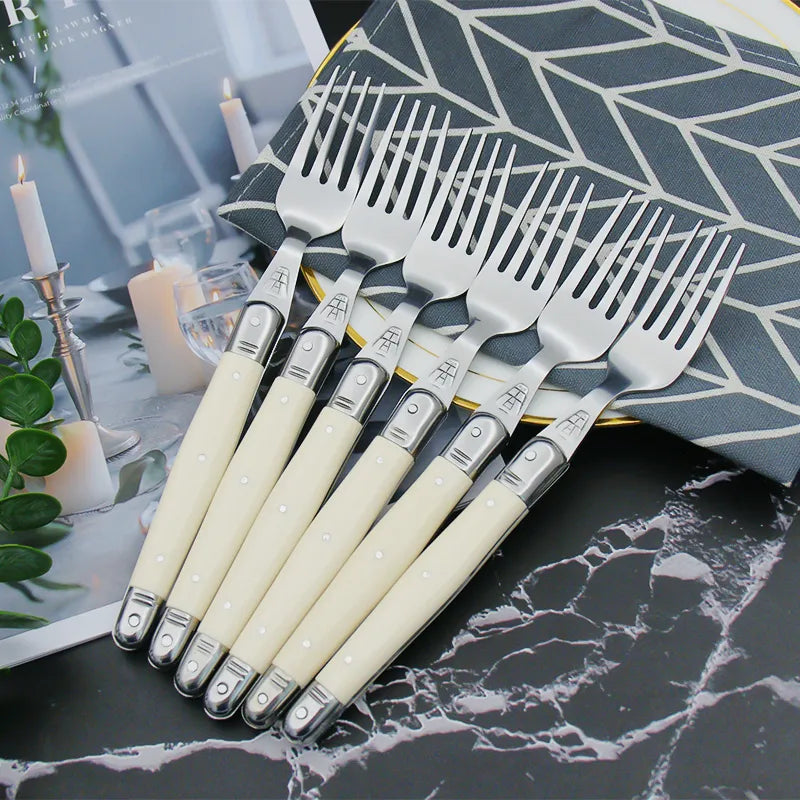 IvoryElegance – Luxuriöses Laguiole-Besteckset mit zeitlosem Stil