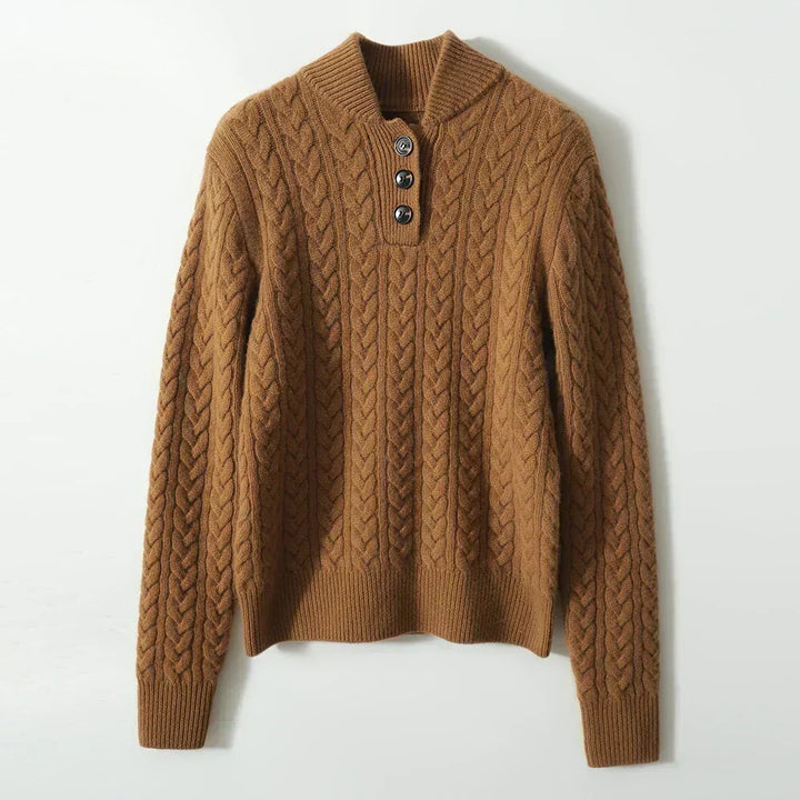 Arden Kaschmir-Cardigan mit Knöpfen