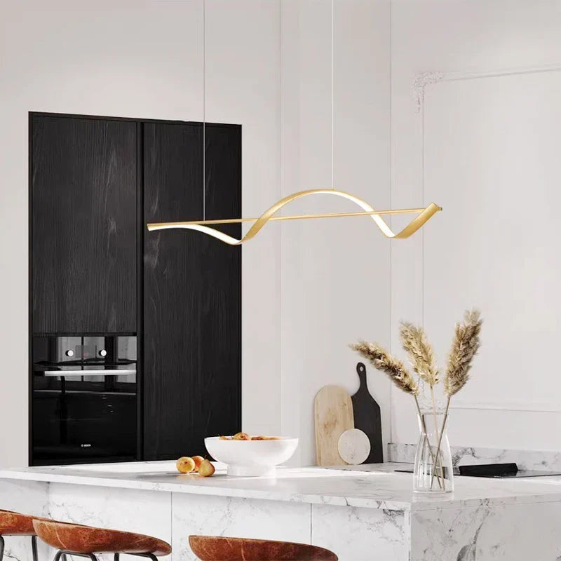 Pendelleuchte „Fala" – Moderne LED-Lampe für Tisch oder Kücheninsel