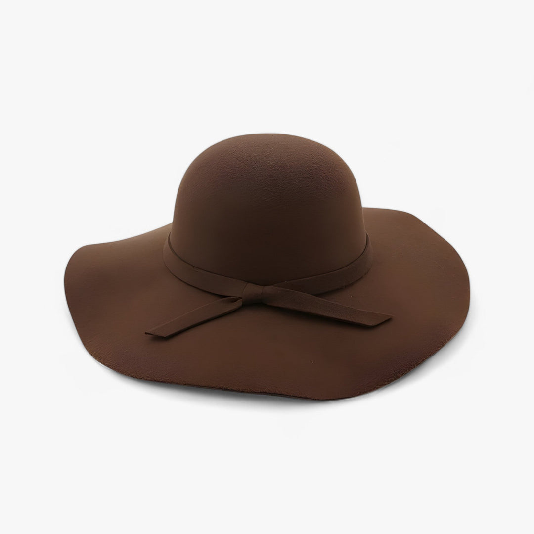 Damen-Filzhut Fedora aus Wollfilz – Marveil