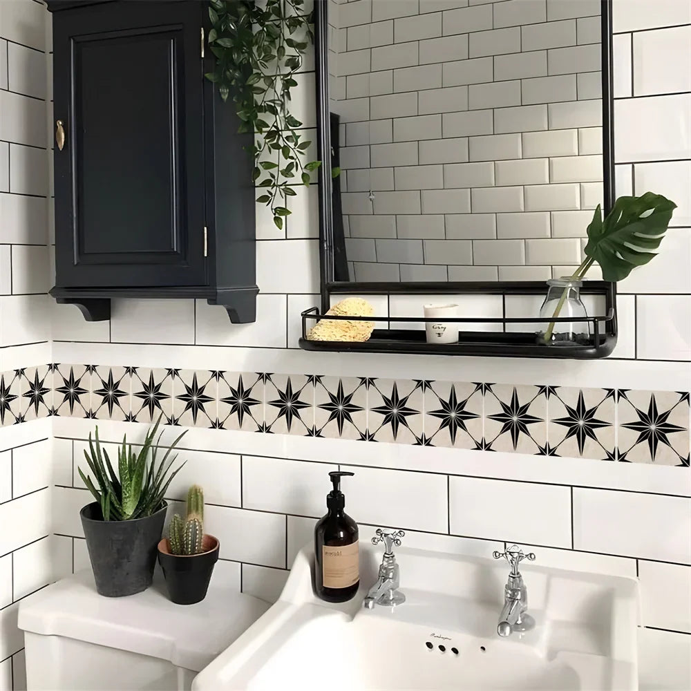DecoMosaic Wasserdichte Mosaik Wandaufkleber