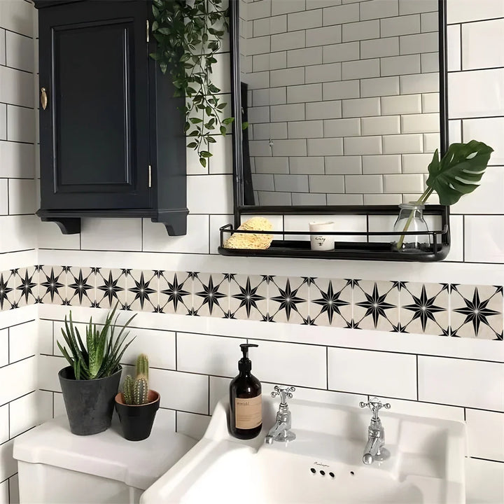 DecoMosaic Wasserdichte Mosaik Wandaufkleber