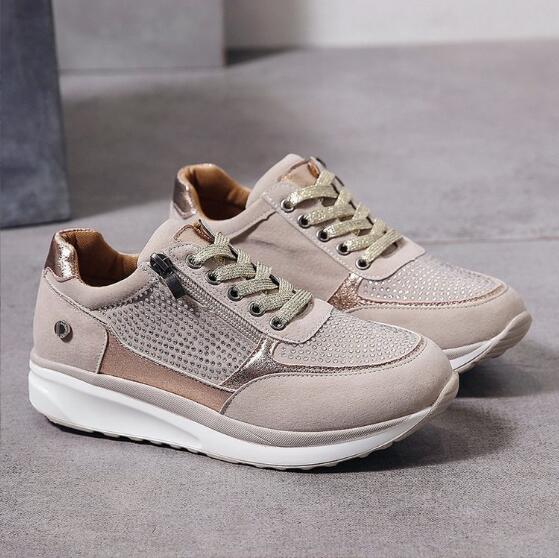 Sneakers für Damen, entworfen für Ausgewogenheit, atmungsaktiv und stützend