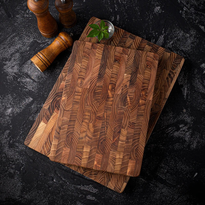 Massiver Teakholz-Tranchierbrett de luxe - ChefTeak