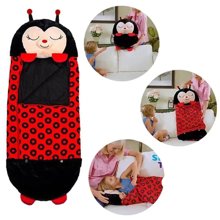 Faltbarer Schlafsack für Kinder in Tierform – Snoozi