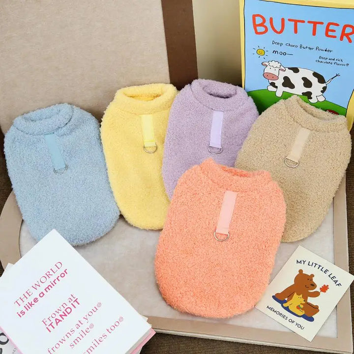ElitePaw WelpenWintermantel | Warmer, dicker Hundepullover für Winterspaziergänge