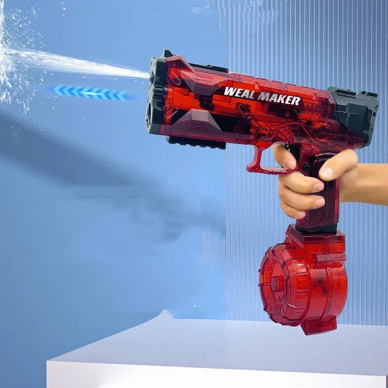SplashForce Ultimate Soaker | Elektrische Wiederaufladbare Wasserpistole für Dauerbeschuss