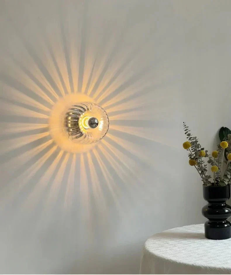 Skandinavische Bauhaus-Wandlampe – Luce Nordica