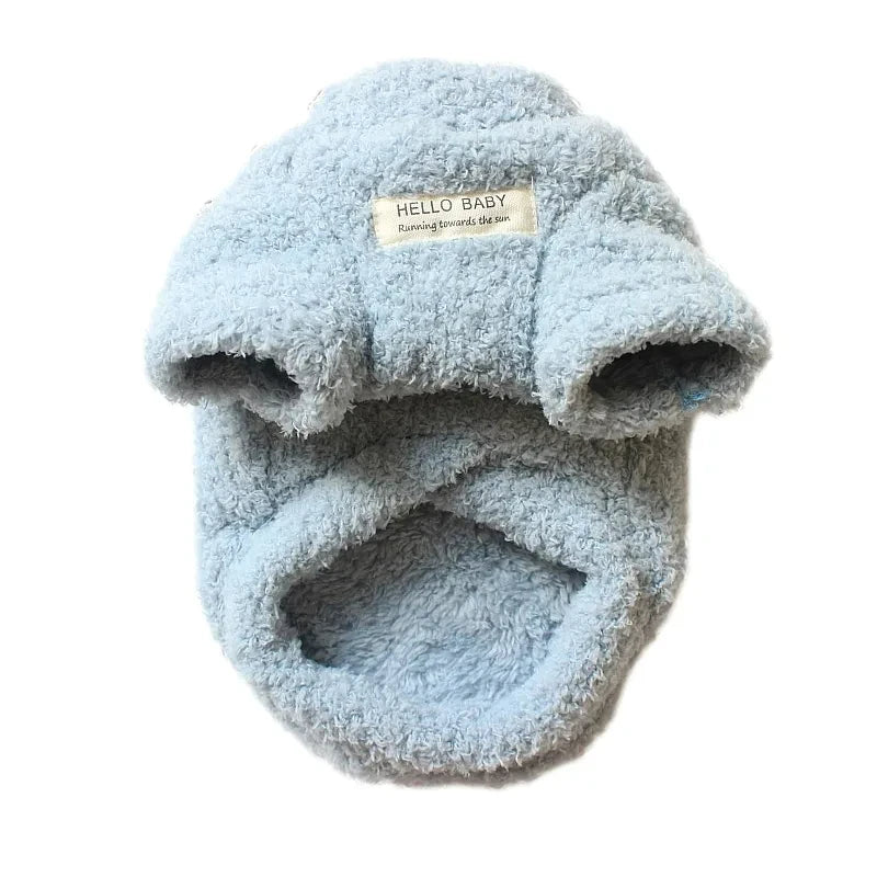 ElitePaw WelpenWintermantel | Warmer, dicker Hundepullover für Winterspaziergänge