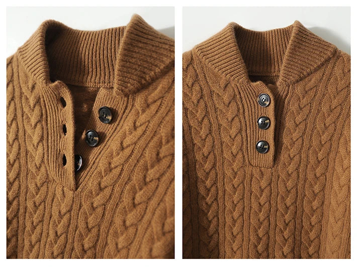 Arden Kaschmir-Cardigan mit Knöpfen