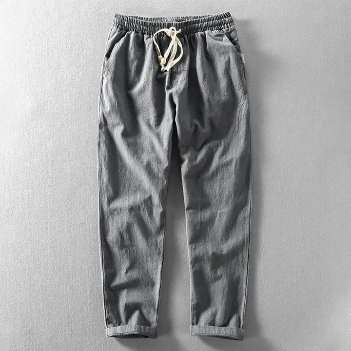 Ultraleichte Atmungsaktive Herren-Leinenhose – Fabio