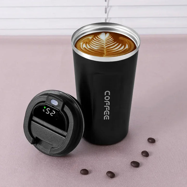 Thermobecher aus Edelstahl mit Smart-Temperaturanzeige – TempMate