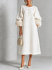 Midikleid mit Blumenmuster