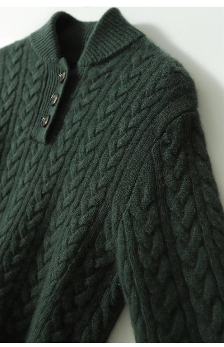 Arden Kaschmir-Cardigan mit Knöpfen