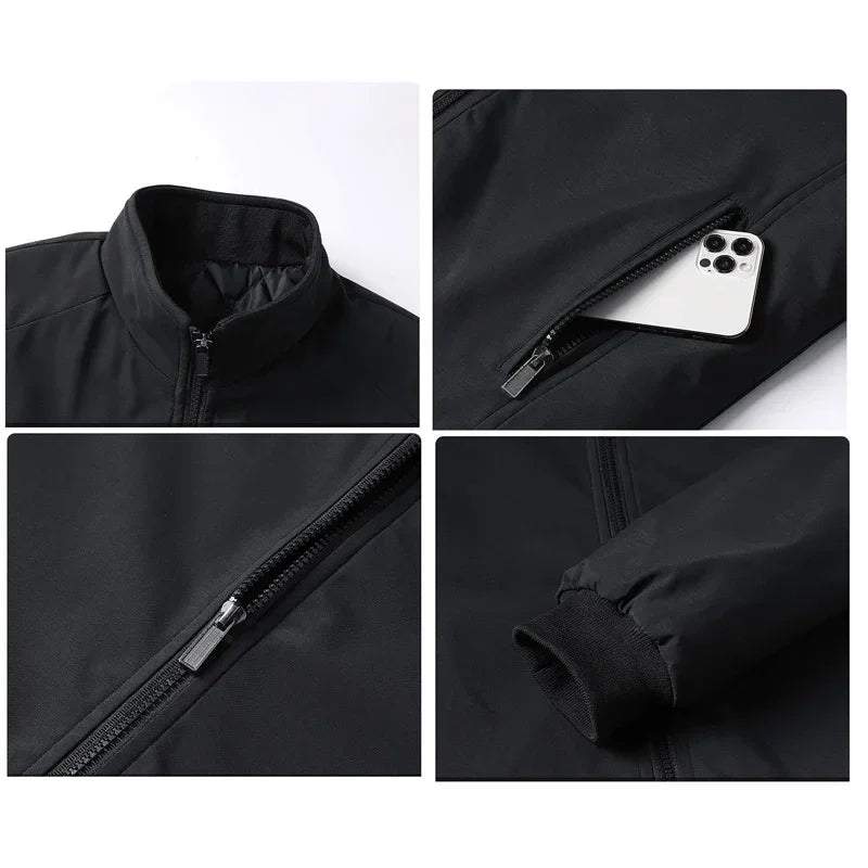 Wasserdichte Herrenjacke – leichter Regenmantel, bequeme Passform
