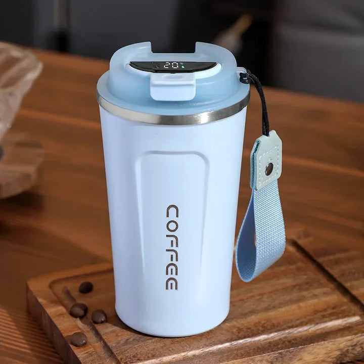 Thermobecher aus Edelstahl mit Smart-Temperaturanzeige – TempMate