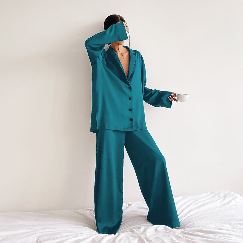 Satin-Pyjama-Set für Damen – Isabella