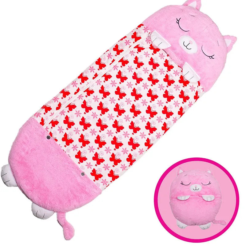 Faltbarer Schlafsack für Kinder in Tierform – Snoozi