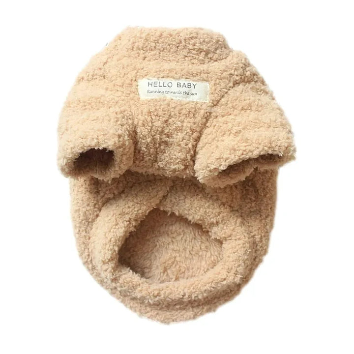 ElitePaw WelpenWintermantel | Warmer, dicker Hundepullover für Winterspaziergänge