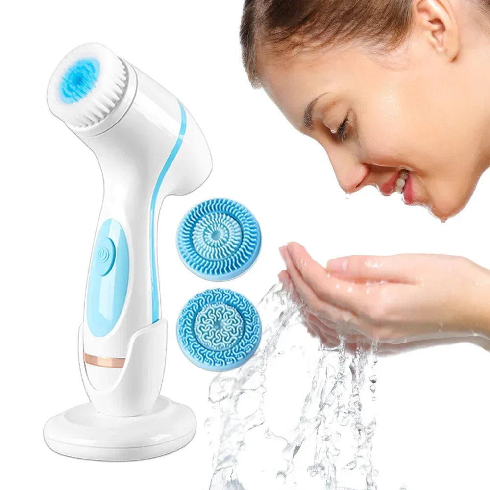 Glowonic-3-in-1 Sonic Facial Cleanser & Spa System