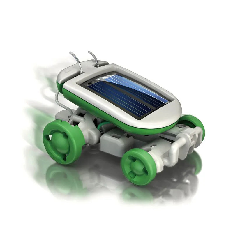 Solar-Roboter-Bausatz 6-in-1 – Bauen und Lernen mit Segelboot, Windmühle, Auto und mehr