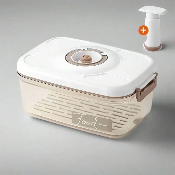 Vakuum-Vorratsdose für Lebensmittel, transparenter Behälter mit Handpumpe – FreshLock