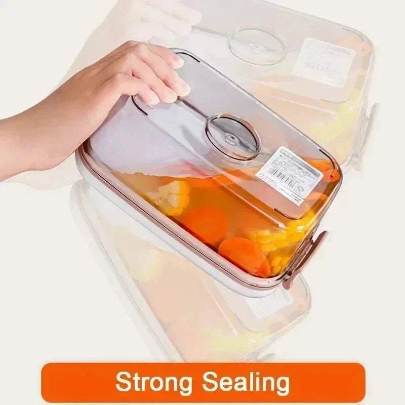Vakuum-Vorratsdose für Lebensmittel, transparenter Behälter mit Handpumpe – FreshLock
