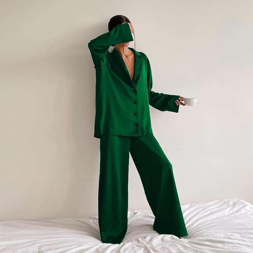 Satin-Pyjama-Set für Damen – Isabella