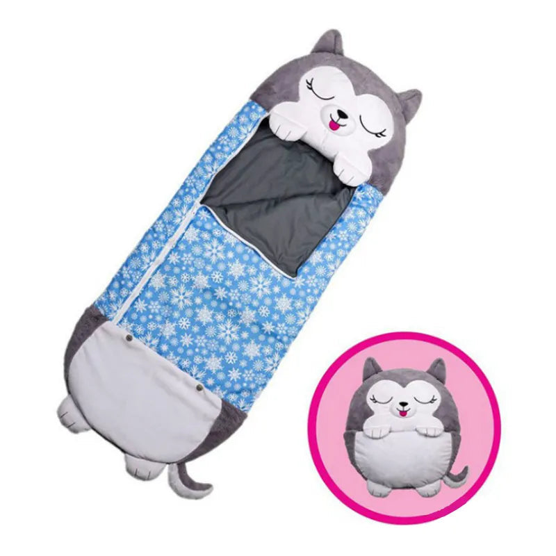 Faltbarer Schlafsack für Kinder in Tierform – Snoozi