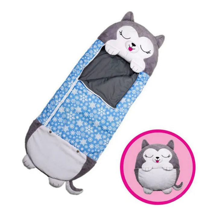 Faltbarer Schlafsack für Kinder in Tierform – Snoozi