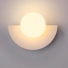 Nordische halbrunde Wandlampe