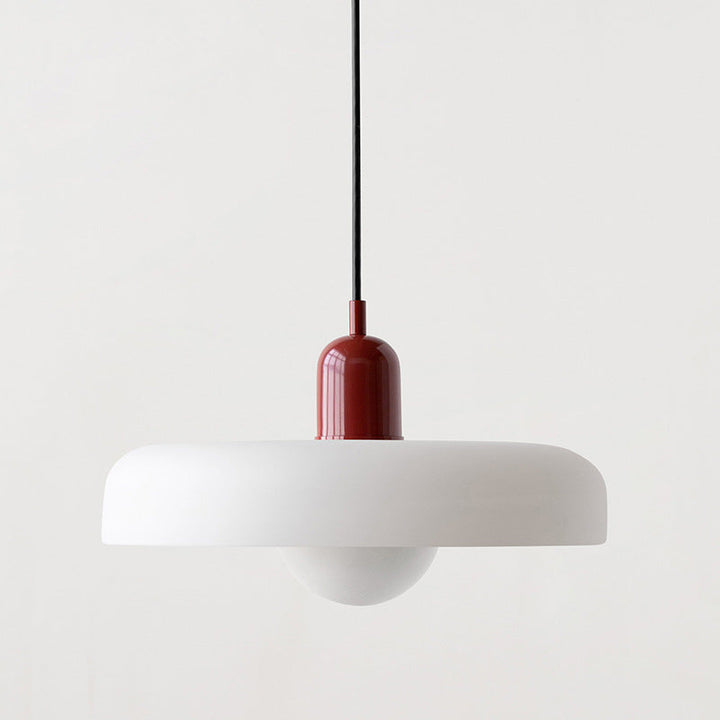 Bunte Hängeleuchte im Bauhaus-Stil - StiloGlas