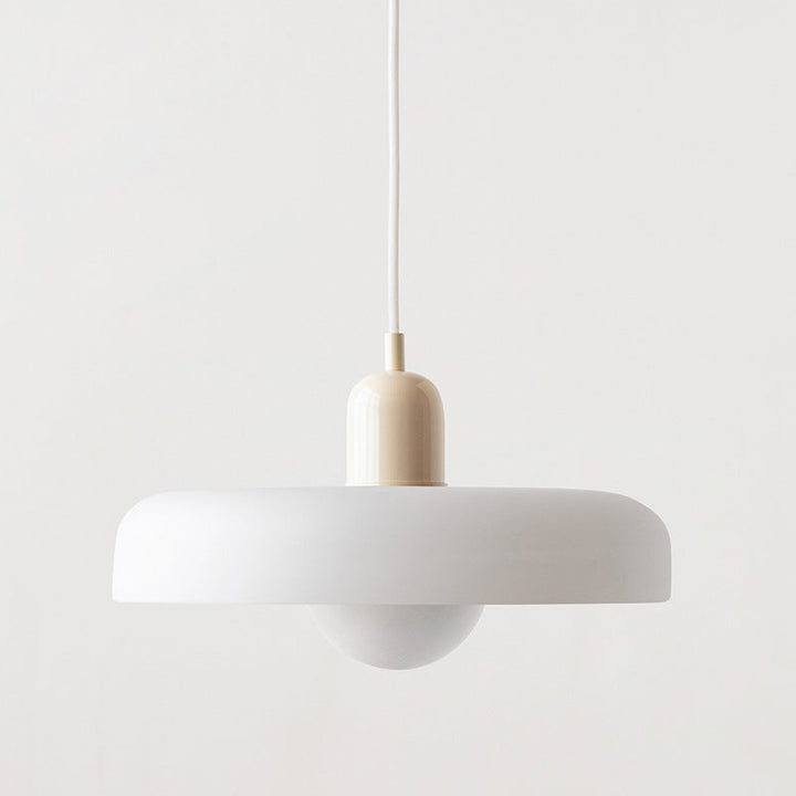 Farbenfrohe Pendelleuchte im Bauhausstil - StiloGlas