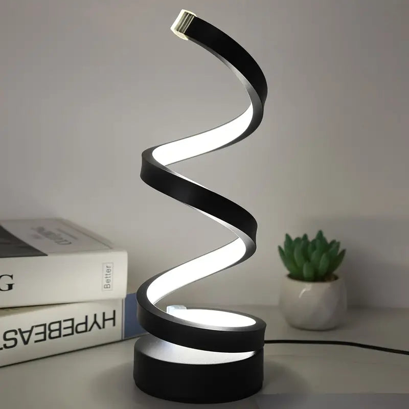 SPIRALUX – Modernes Design Spiral-LED-Tischleuchte (dimmbar)