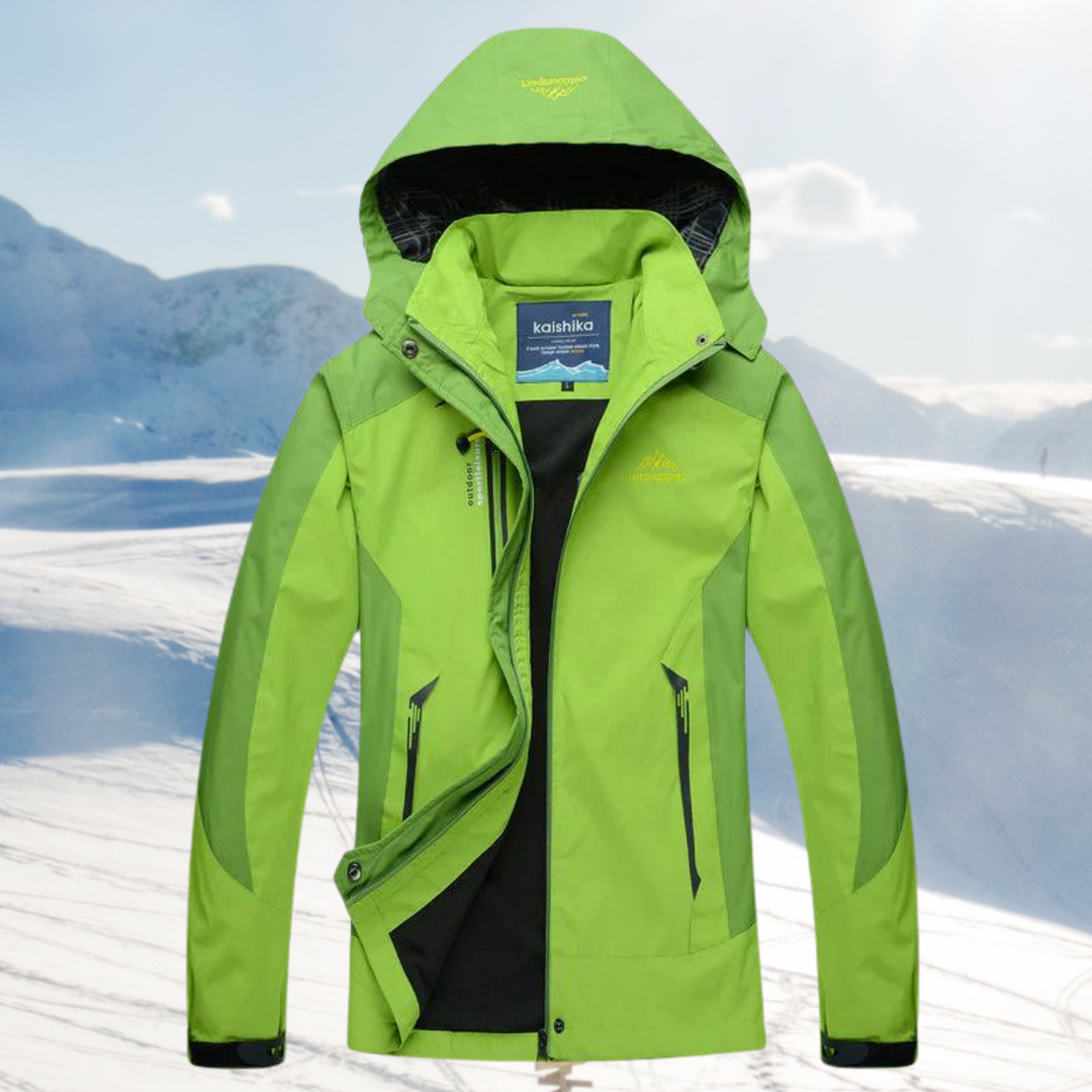 Wind- und wasserabweisende Outdoorjacke für Damen