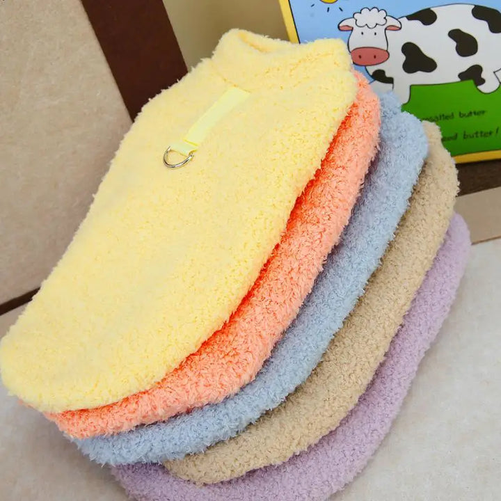 ElitePaw WelpenWintermantel | Warmer, dicker Hundepullover für Winterspaziergänge