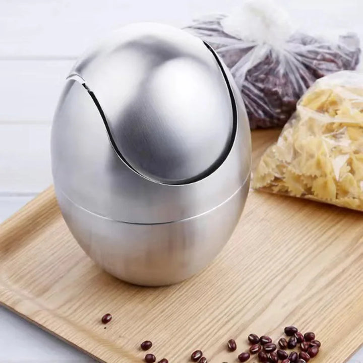 LuxBin Mini Mülleimer aus Edelstahl