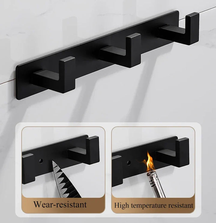 SteelLine Edelstahl Wandgarderobe