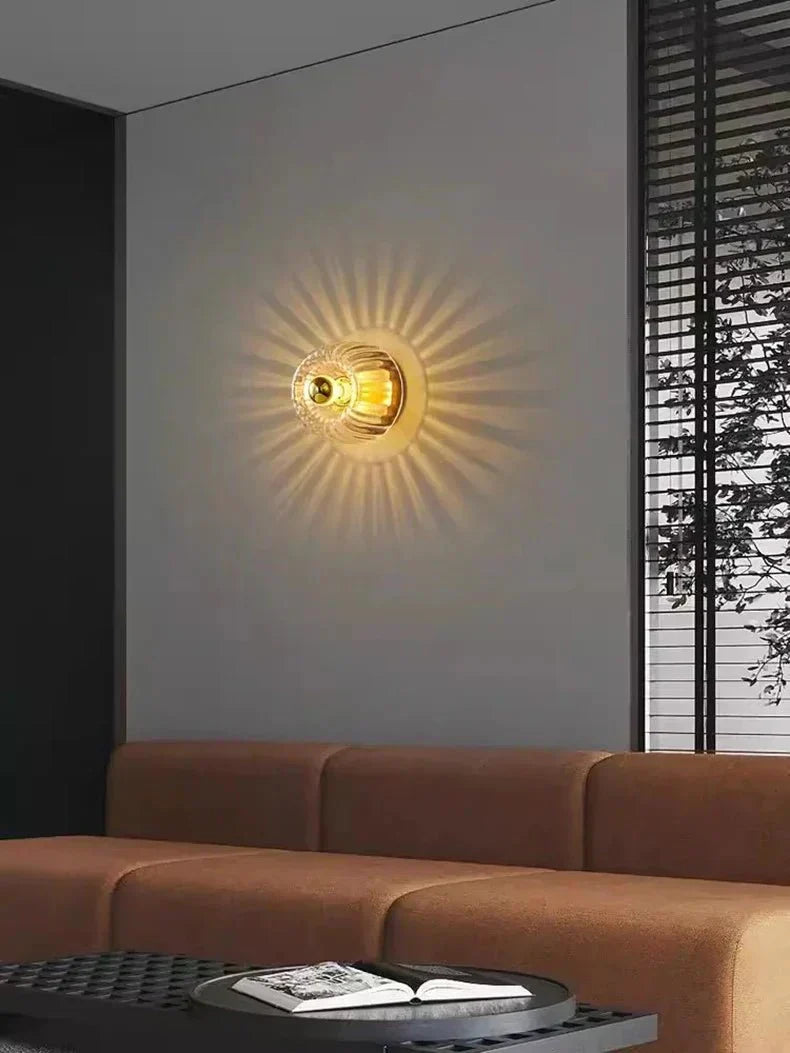 Skandinavische Bauhaus-Wandlampe – Luce Nordica